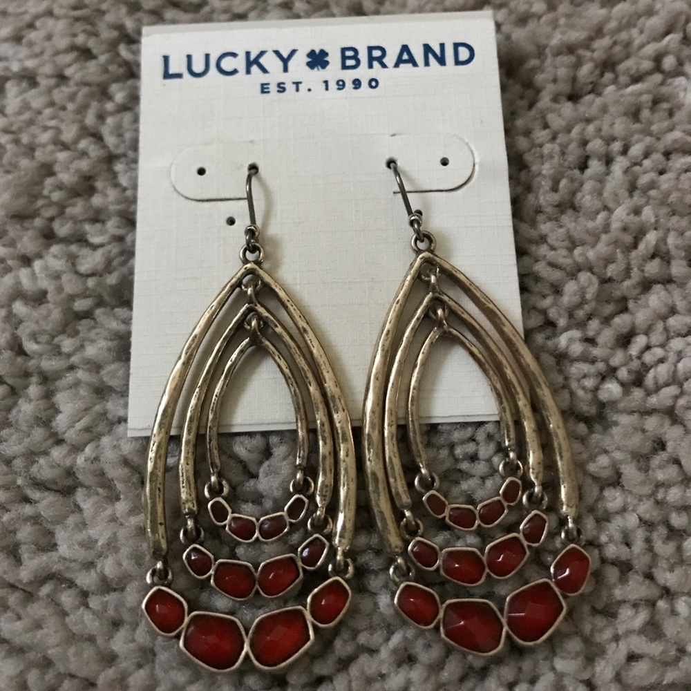 NWT lucky brand drop earrings